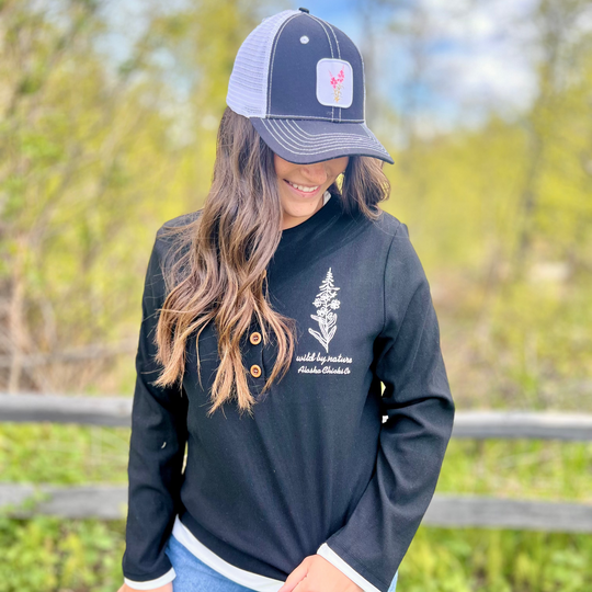 Wild By Nature Double-Layer Henley