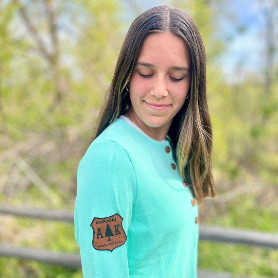 Wild By Nature Double-Layer Henley