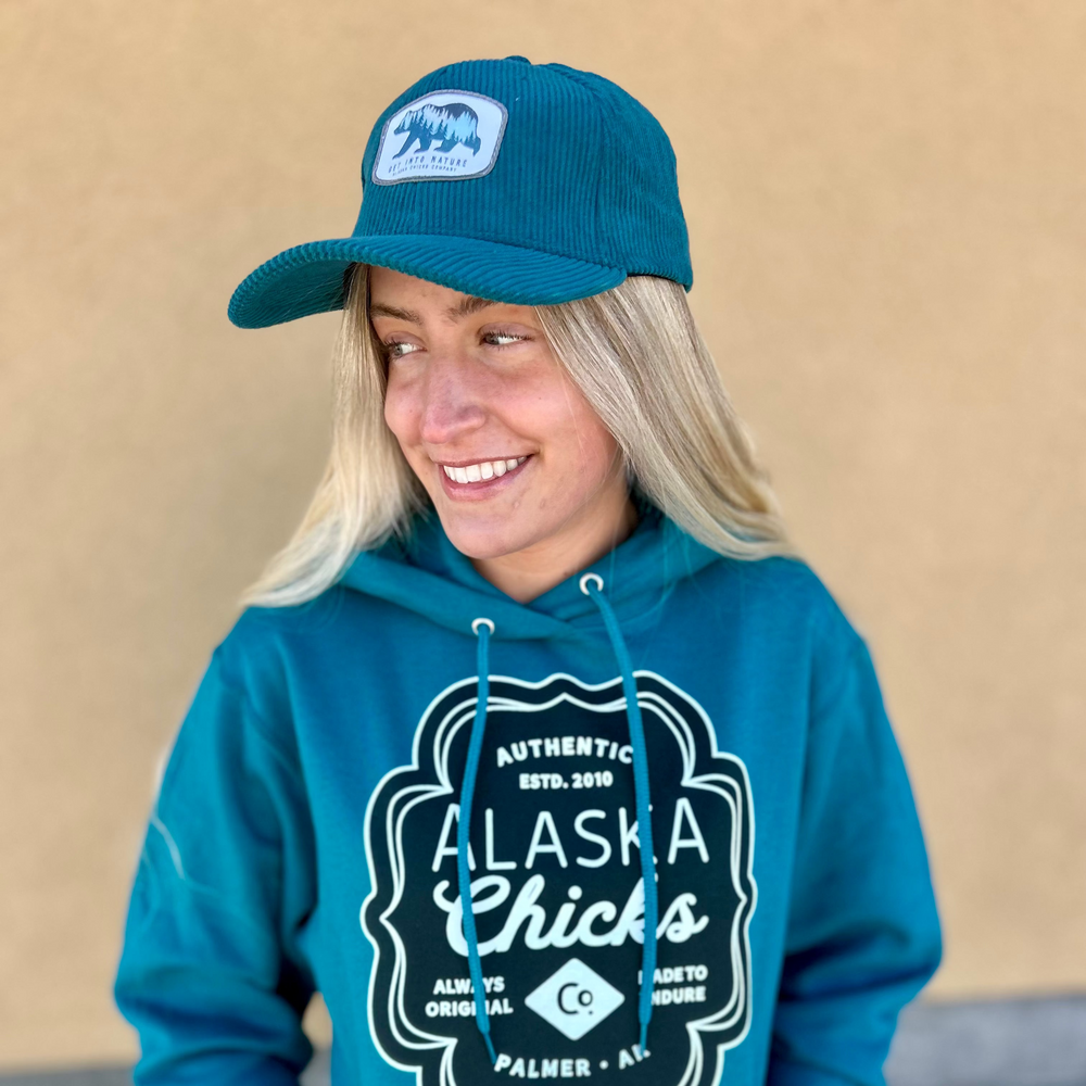 Bear Corduroy Trucker Hat