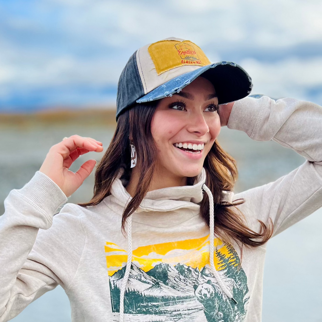 Boy's Distressed Trucker Hat