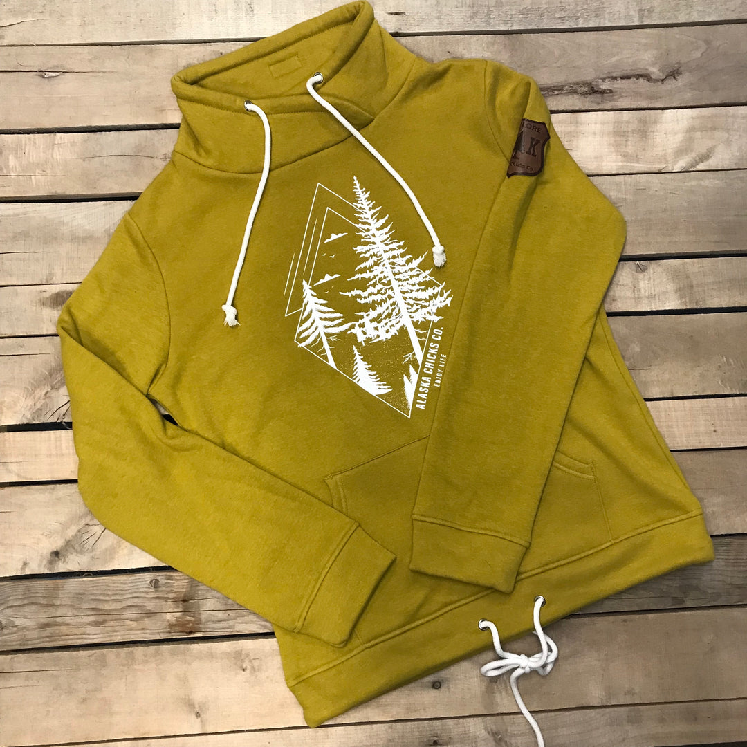 Diamond Scenery Double Drawstring