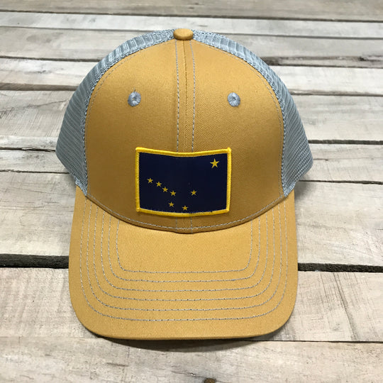 Alaska Flag Patch Trucker Hat