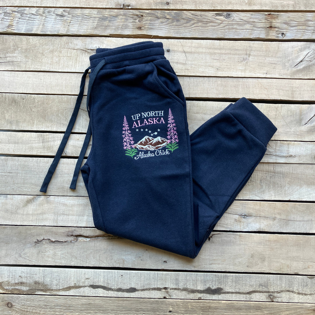 Embroidered Joggers