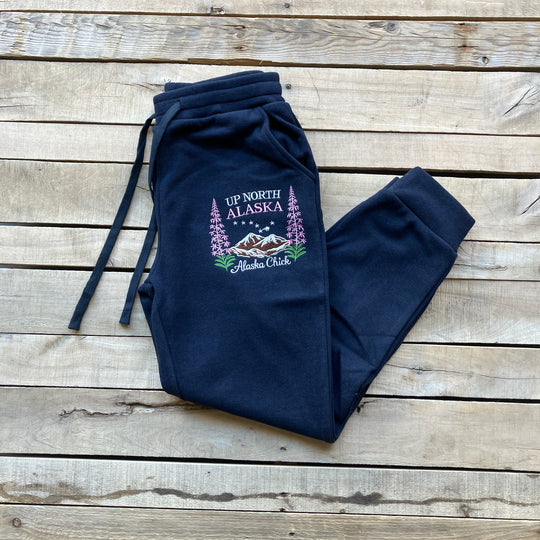 Embroidered Joggers