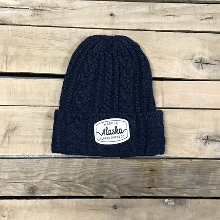 Made in Alaska Cable Knit Beanie