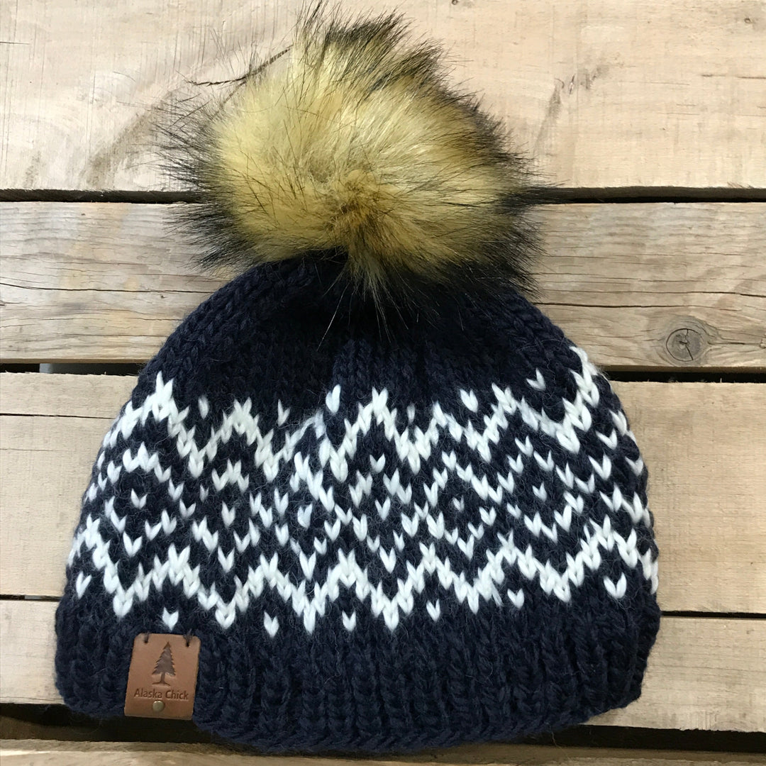 Chevron Knit Hat