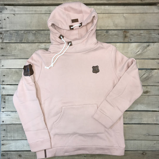 Wholesale: Leather Patch Hoodie