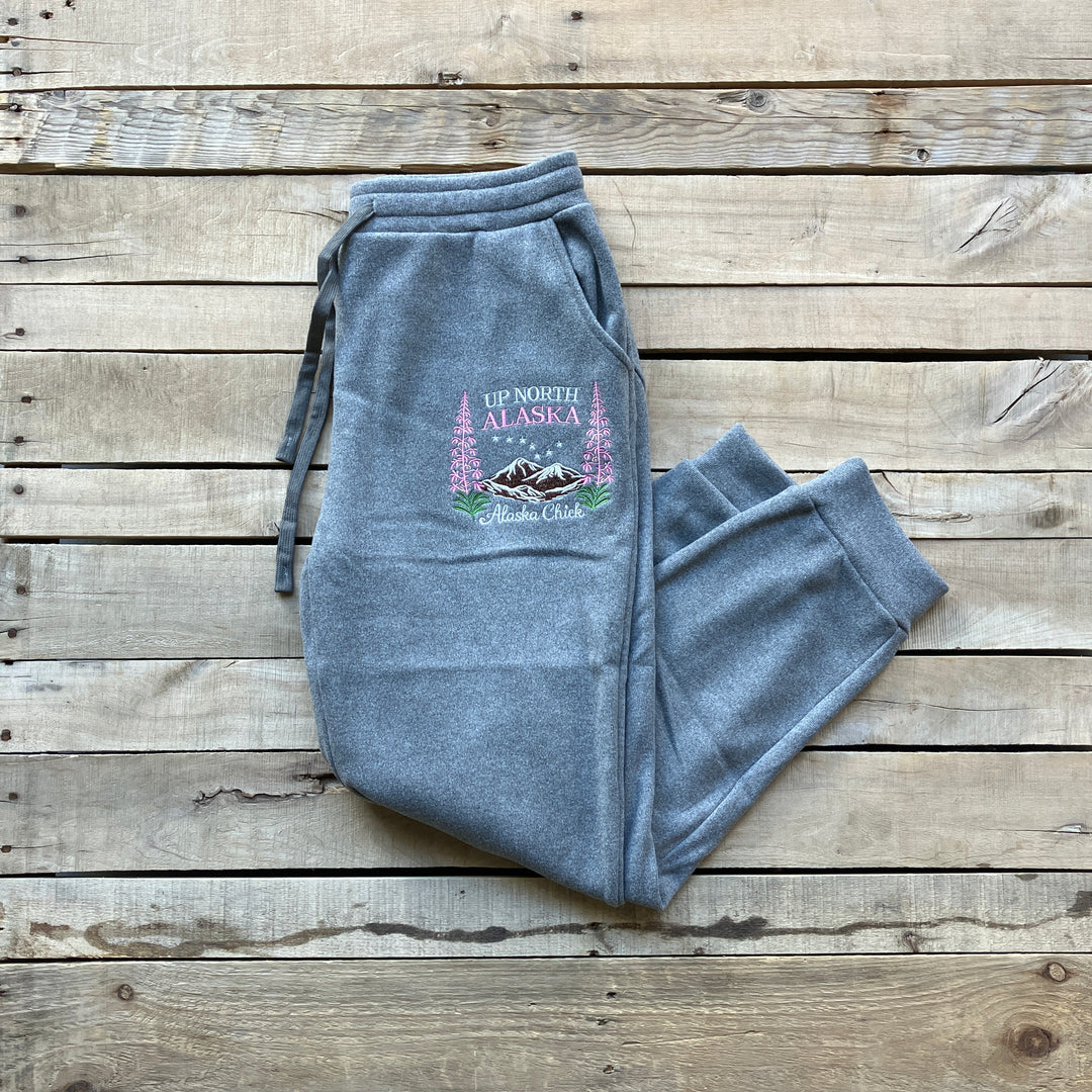 Embroidered Joggers