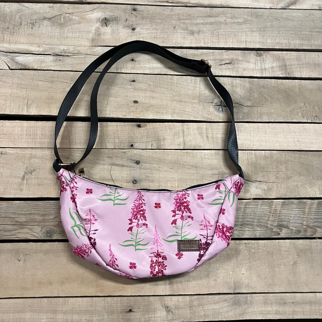 Printed Crescent Bag