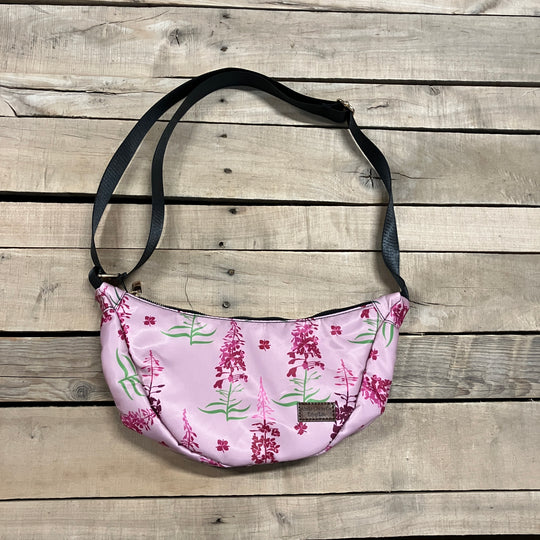 Printed Crescent Bag
