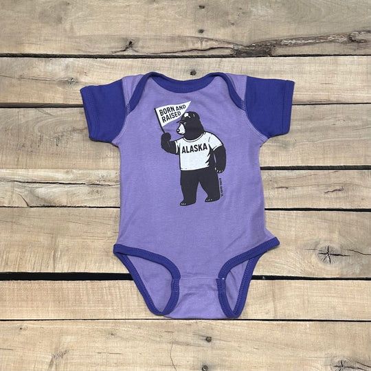Alaska Born and Raised Onesie