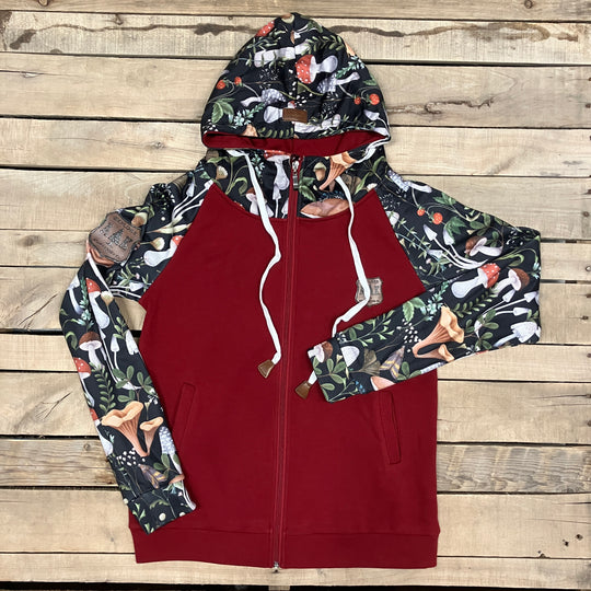 Mushroom Sleeve Full Zip