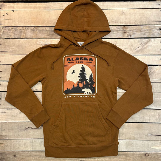 Alaska 1959 God's Country Hoodie