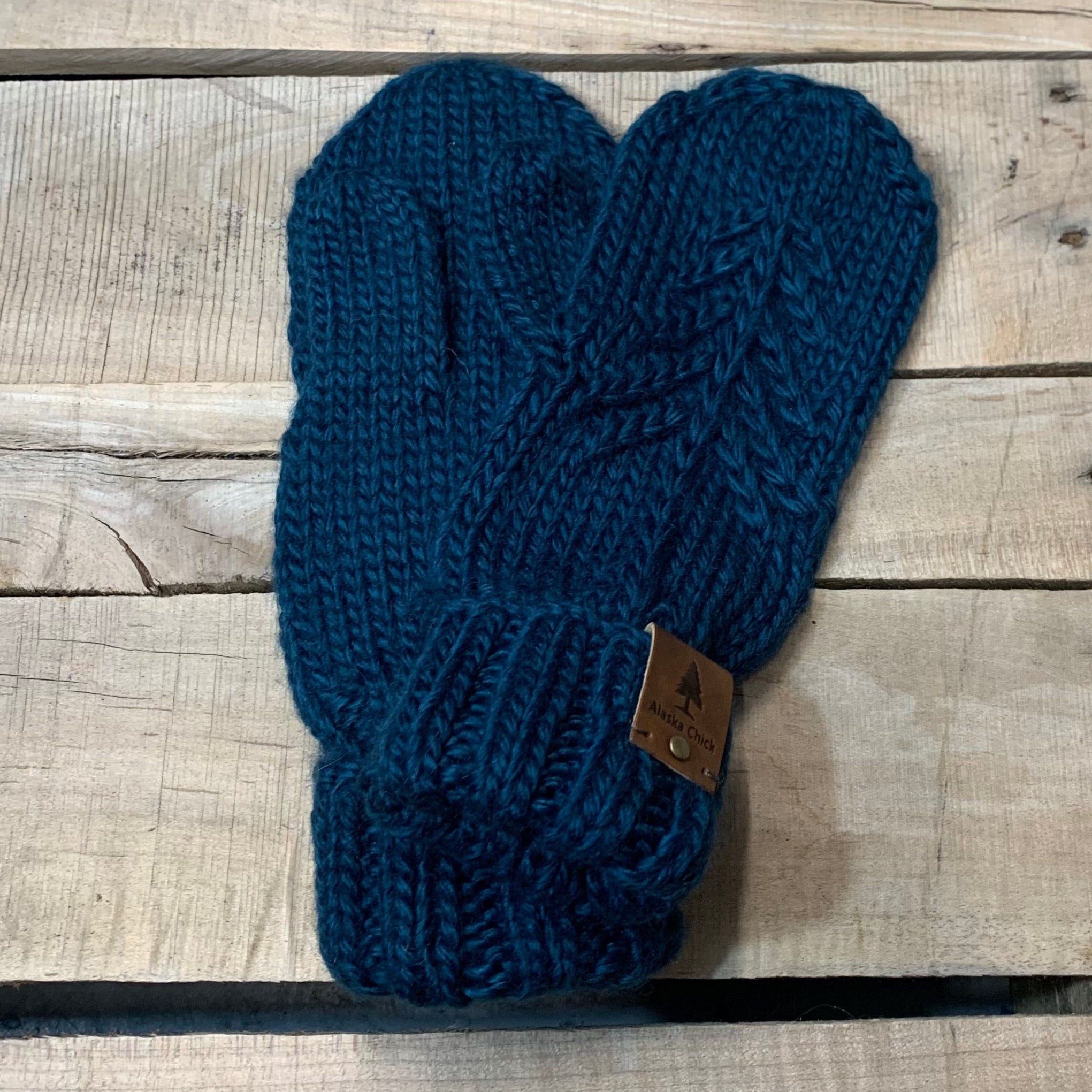Single Tree Fleece-Lined Mittens – Alaska Chicks Co