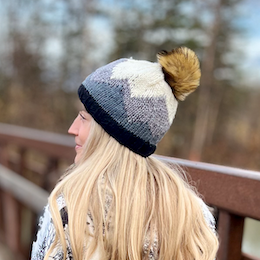 Kid's Mountain Knit Hat