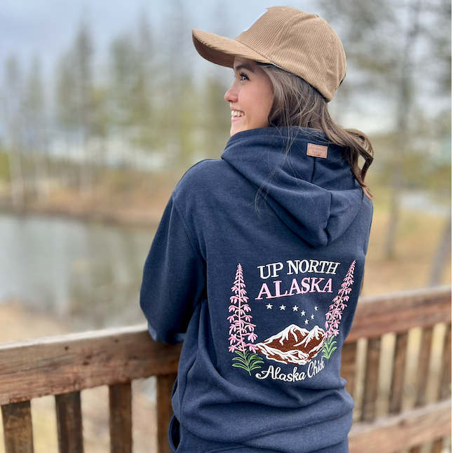 Embroidered Up North Hoodie