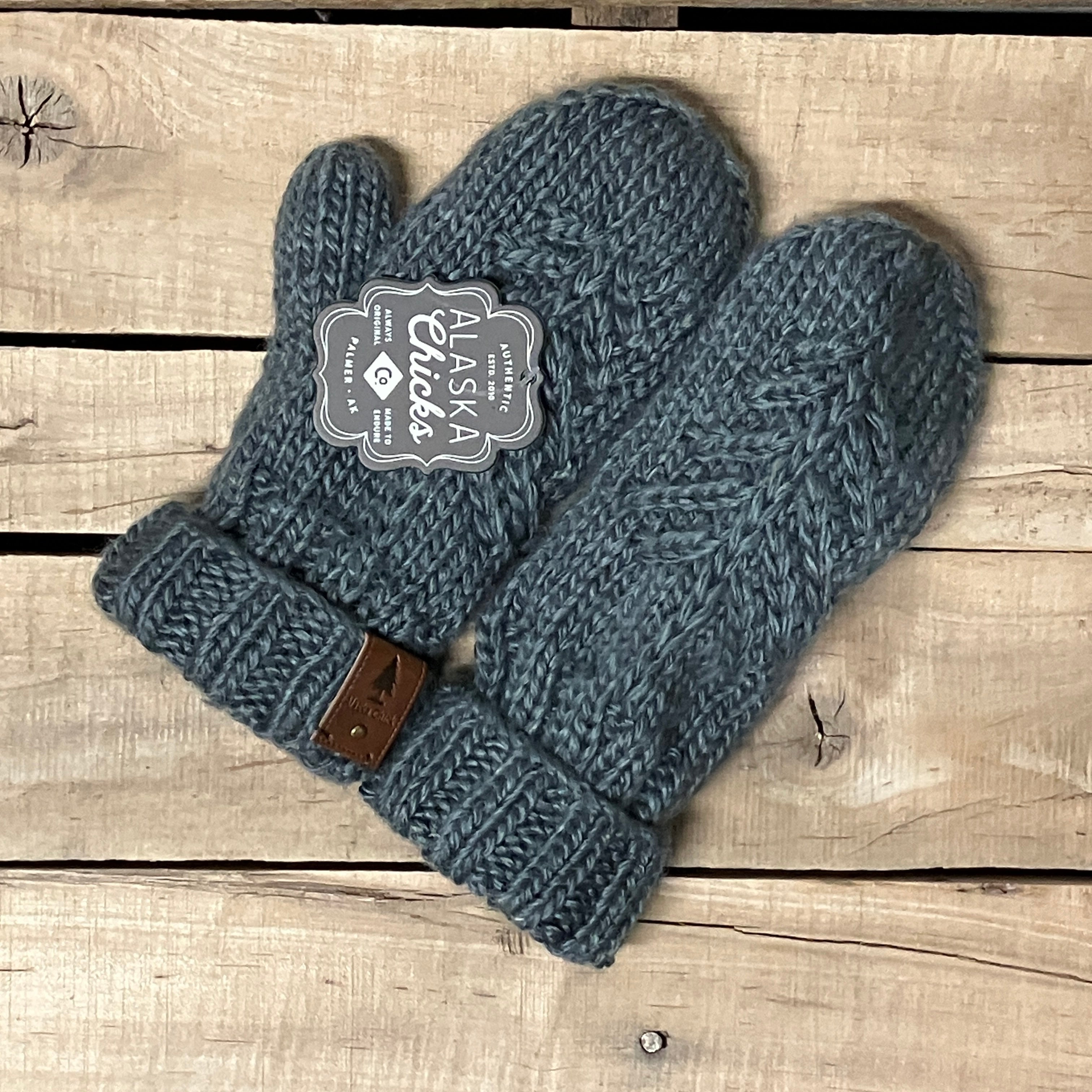 Single Tree Fleece-Lined Mittens – Alaska Chicks Co