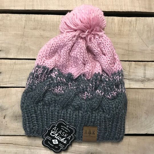 Two-Toned Knit Hat
