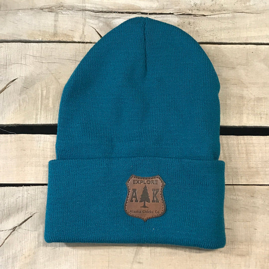 Explore AK Shield Patch Beanie