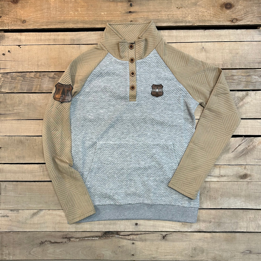 Raglan Henley Pullover