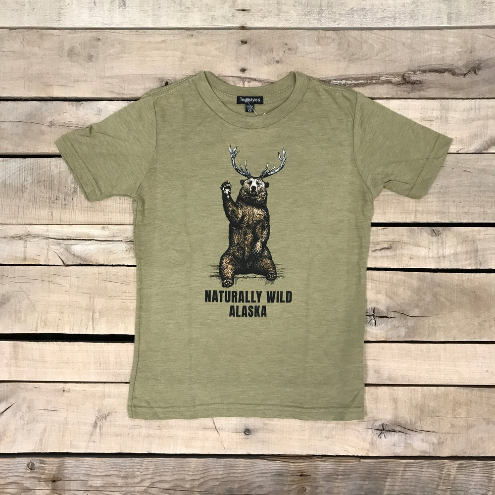 Kid's Naturally Wild Bear T-Shirt