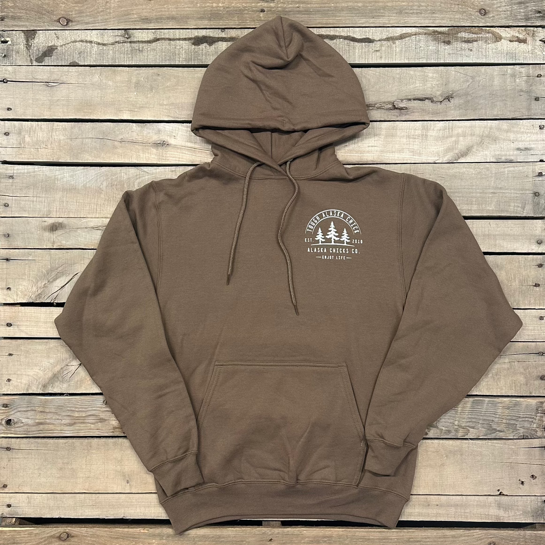 Tough Alaska Chick Hoodie