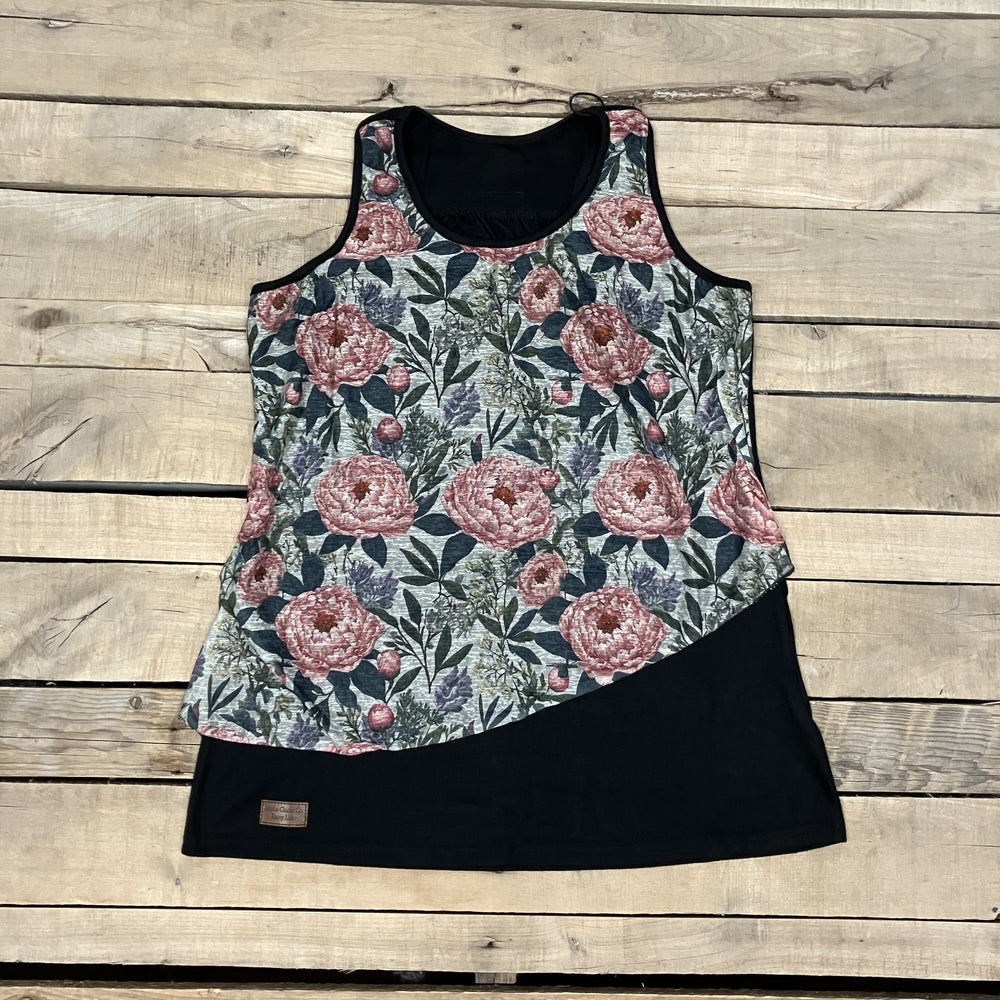 Vintage Peony Tank