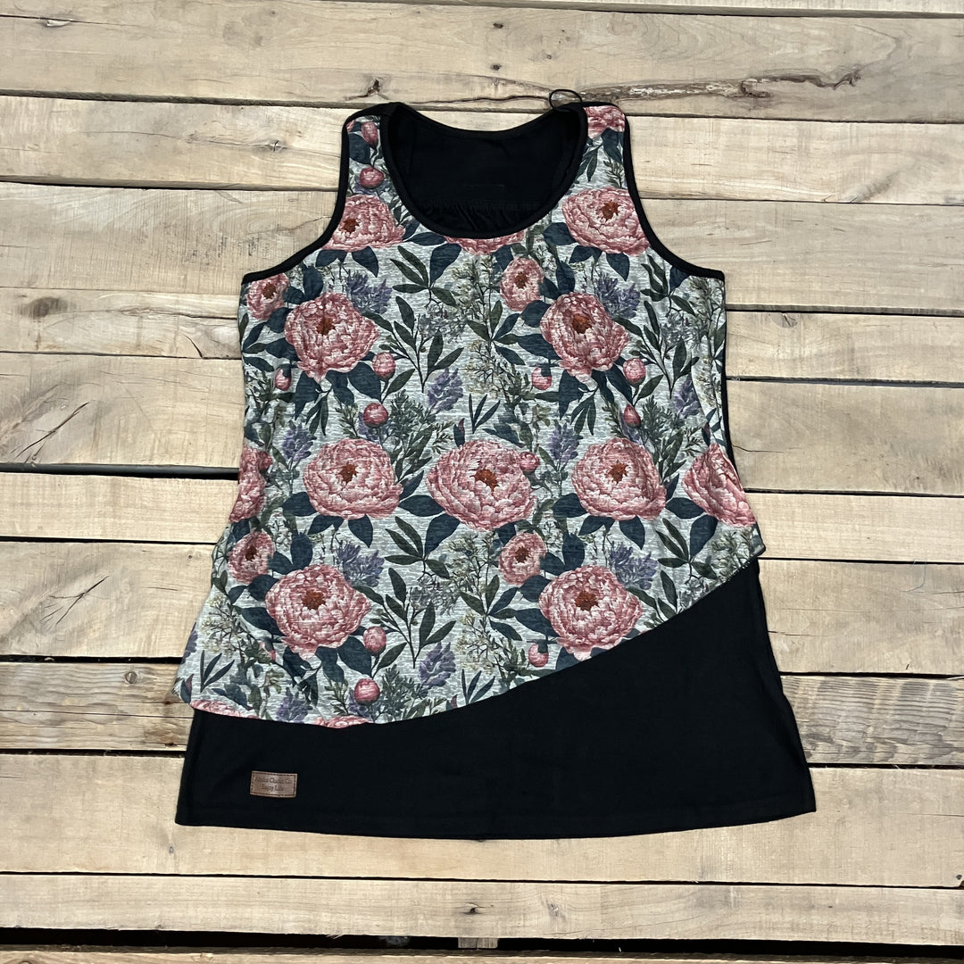 Vintage Peony Tank