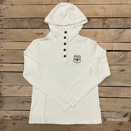 Lightweight Ribbed Hoodie