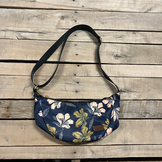 Printed Crescent Bag