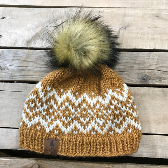 Chevron Knit Hat