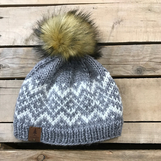 Chevron Knit Hat