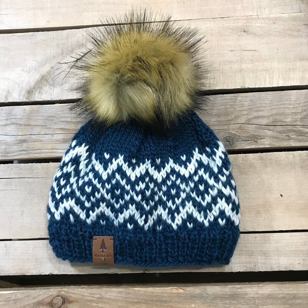 Chevron Knit Hat