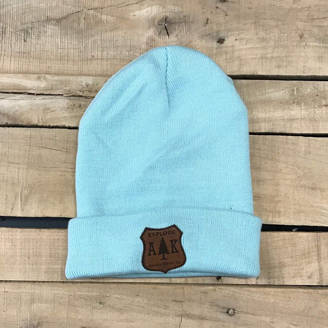 Explore AK Shield Patch Beanie