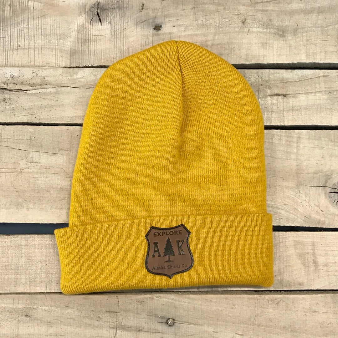 Explore AK Shield Patch Beanie