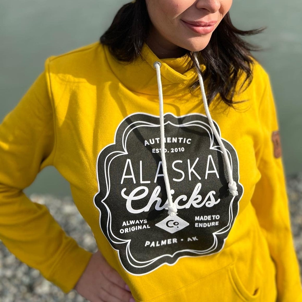 Floral Hoodie – Alaska Chicks Co