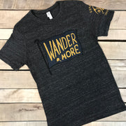 Wander More Graphic T - Expedition Trading Co. -  Pink only