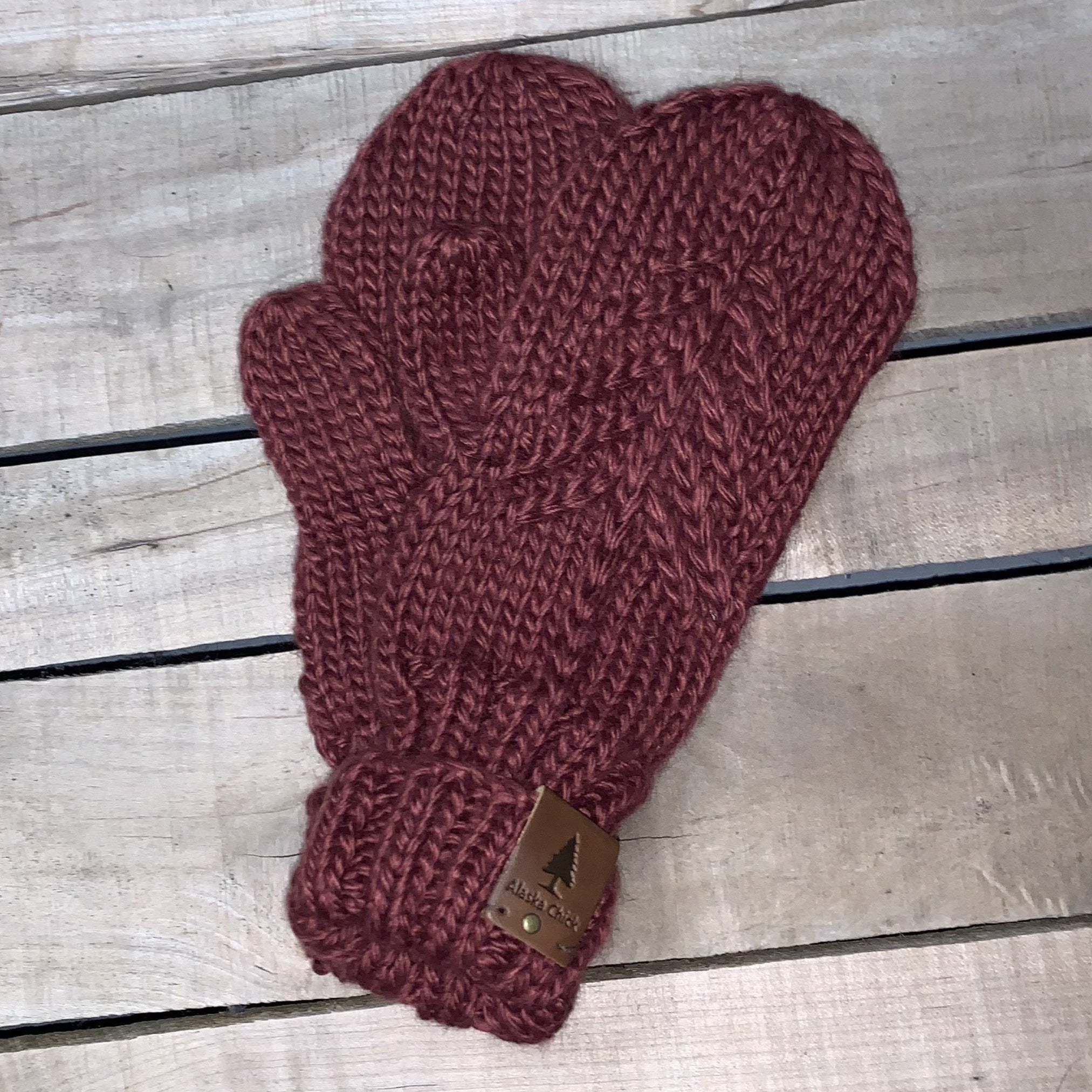 Single Tree Fleece-Lined Mittens – Alaska Chicks Co