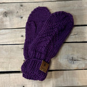 Single Tree Mittens - Fleece-Lined!
