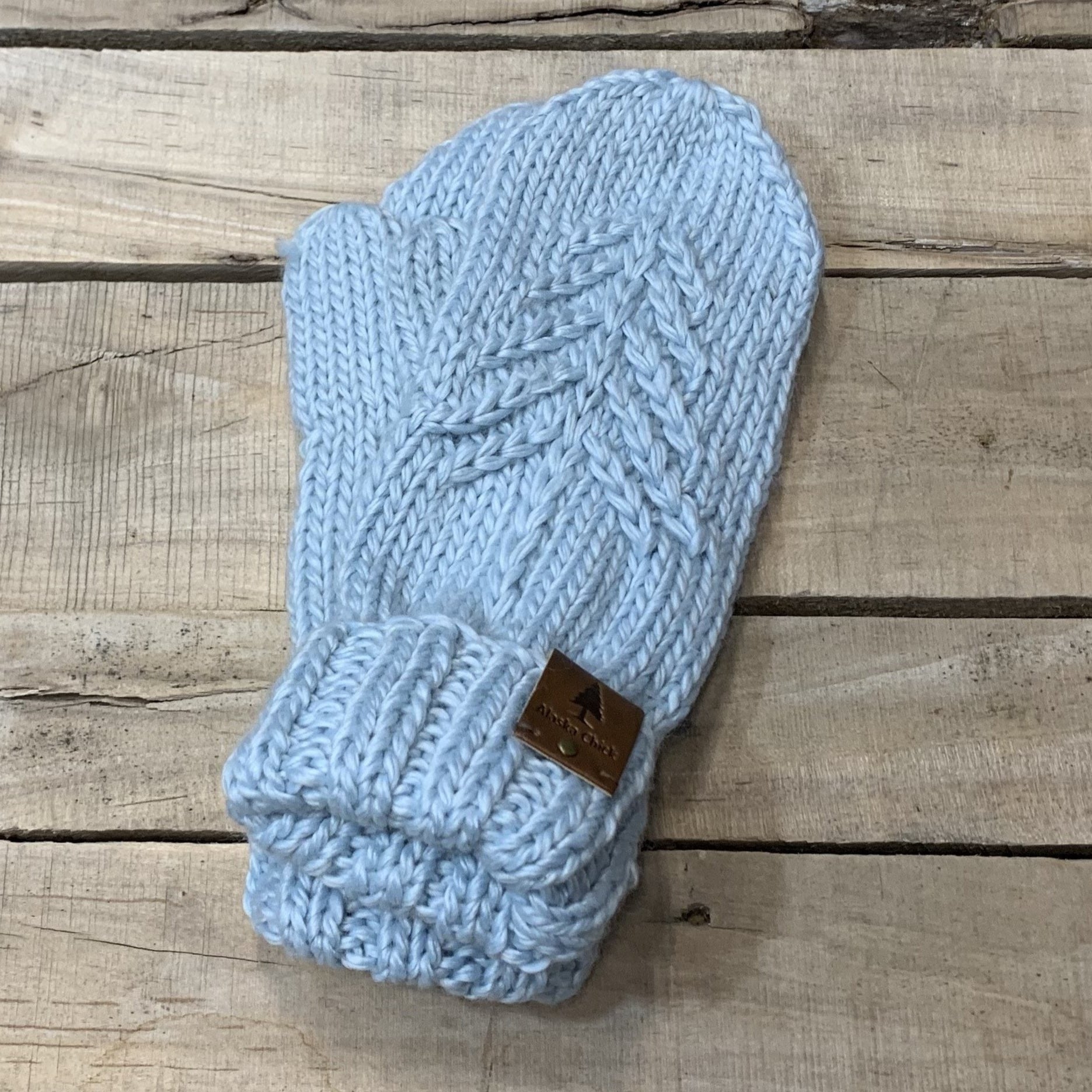 Single Tree Fleece-Lined Mittens – Alaska Chicks Co