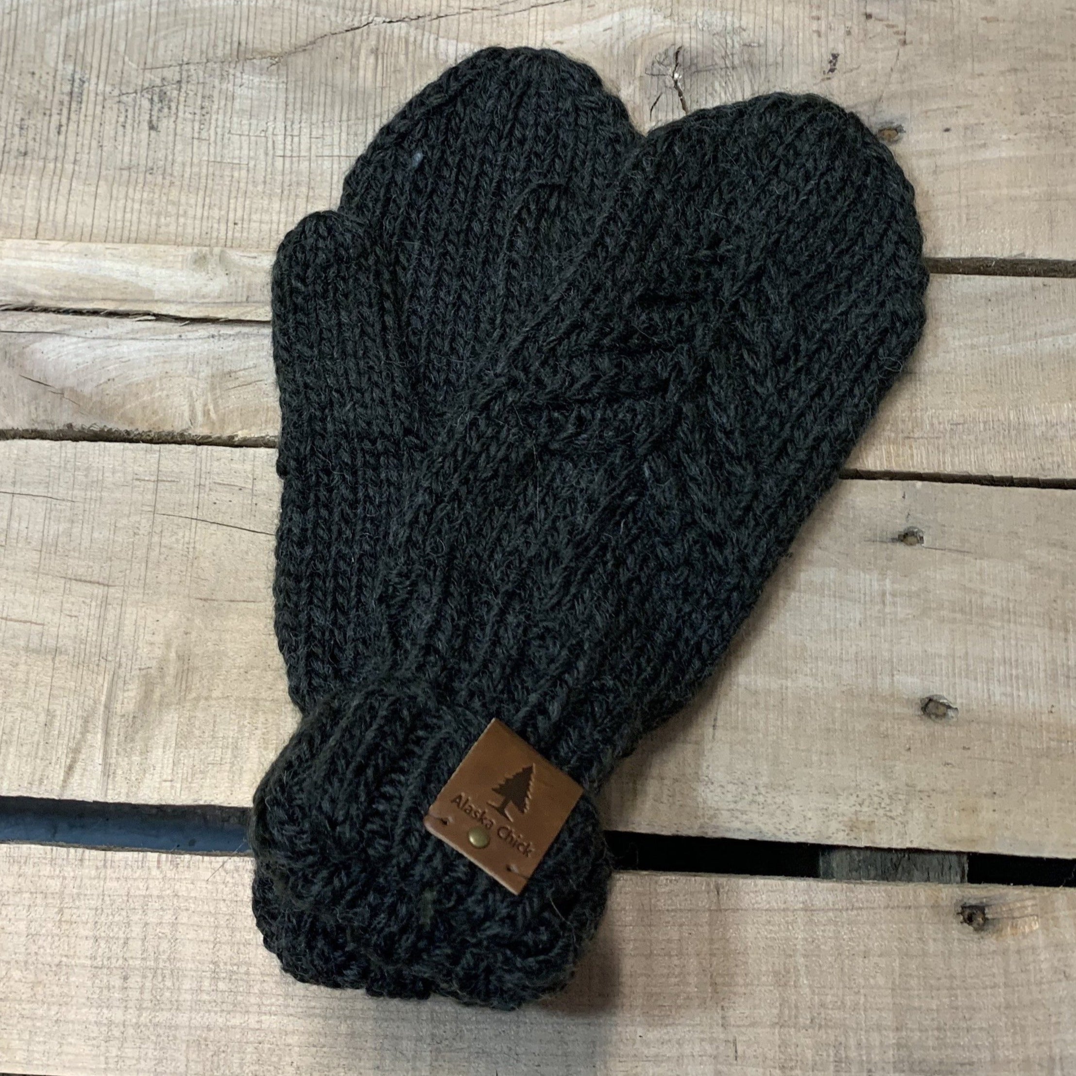 Single Tree Fleece-Lined Mittens – Alaska Chicks Co