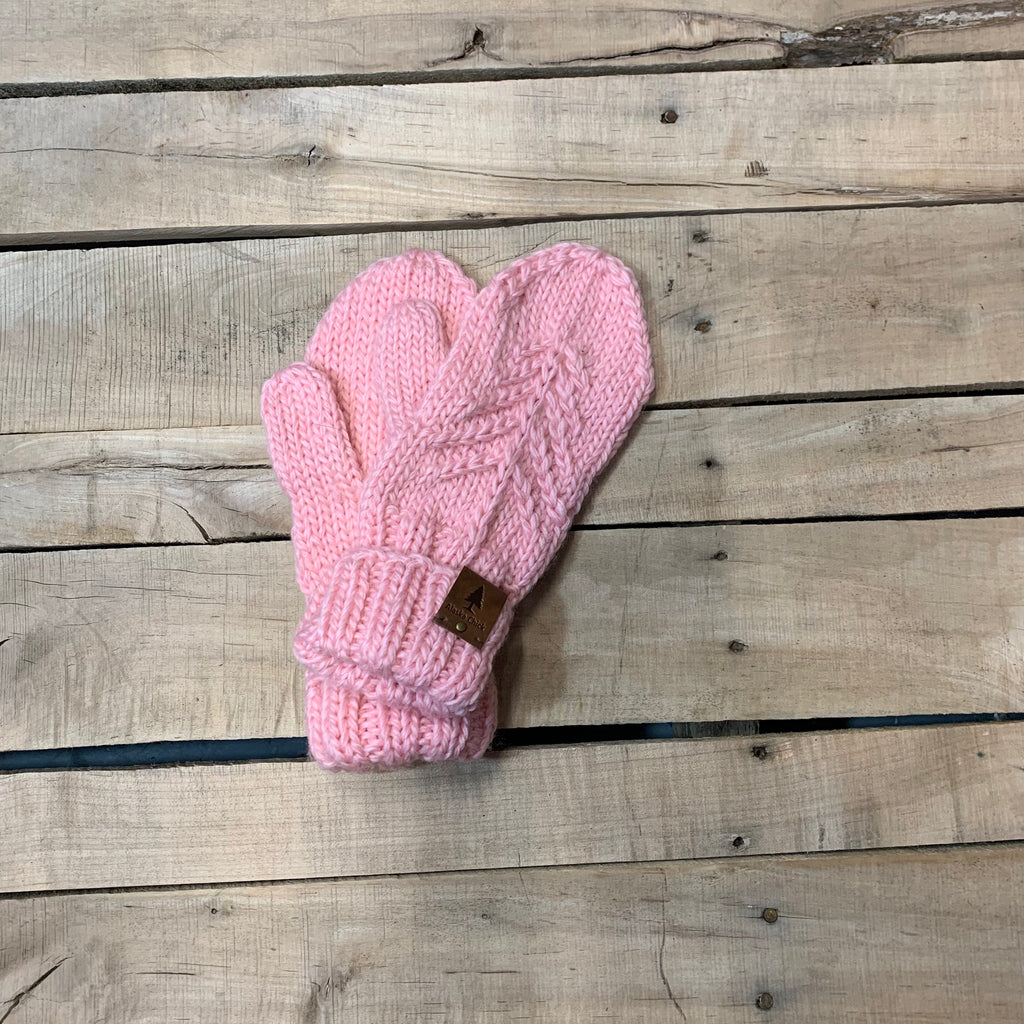 Fold Over Fleece Lined Mittens – Sage Moon