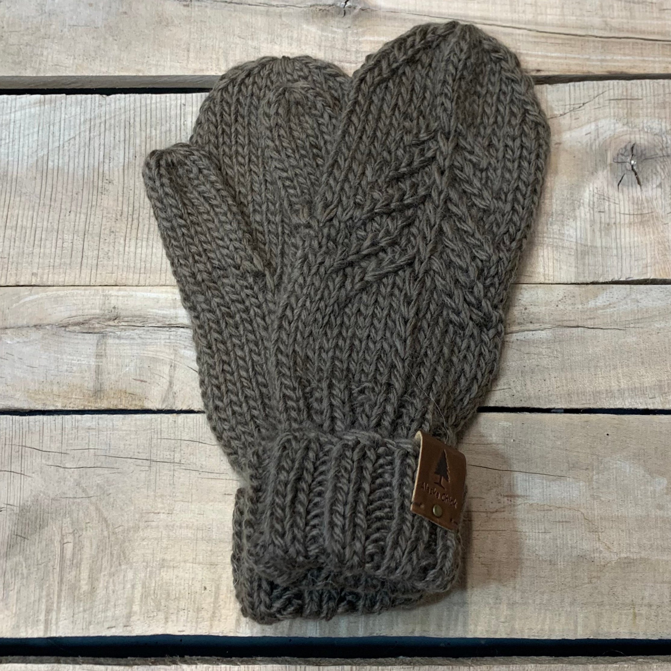 Single Tree Fleece-Lined Mittens – Alaska Chicks Co