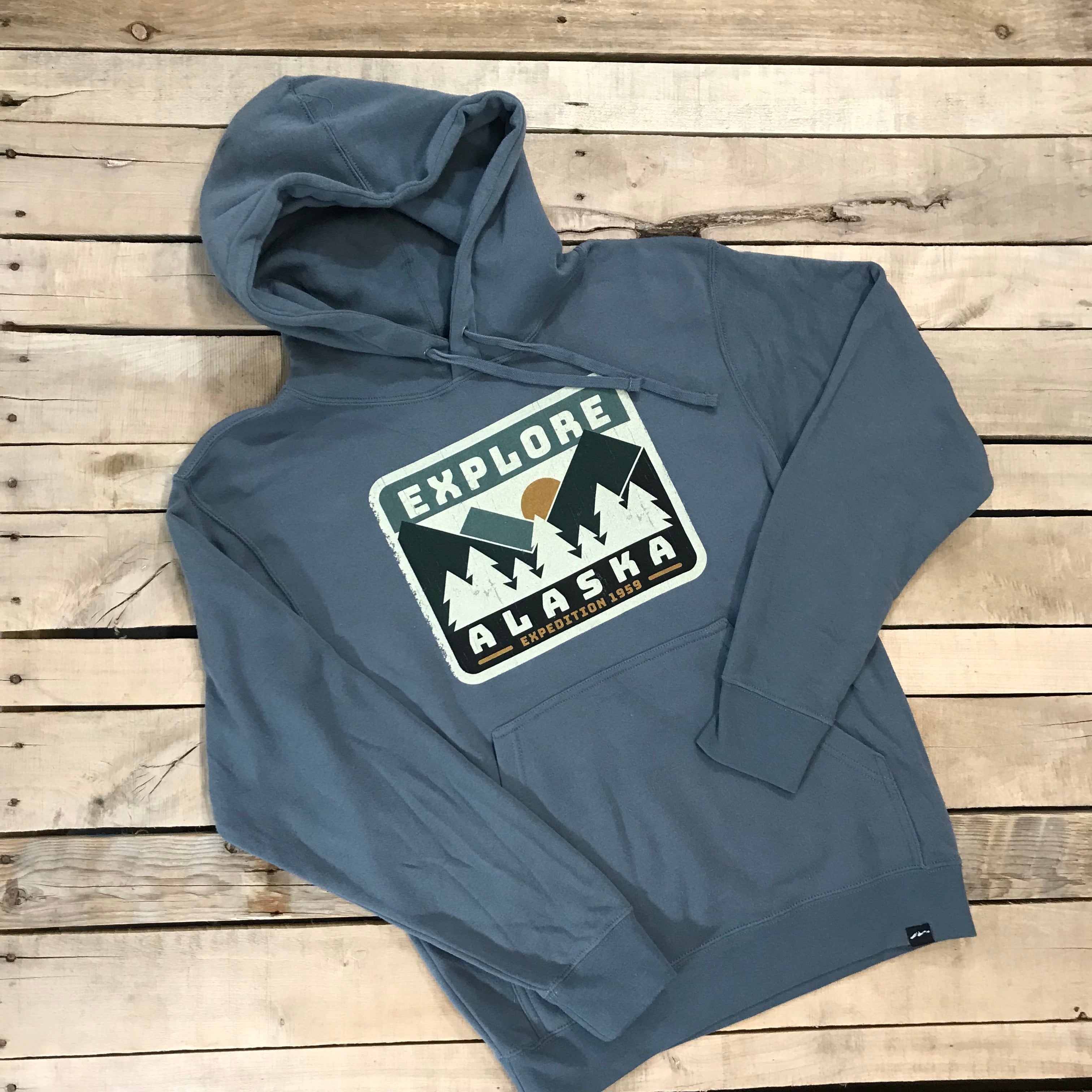 Block Explore Hoodie – Alaska Chicks Co