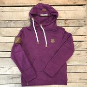 Lazy Mountain Leather Patch Hoodie