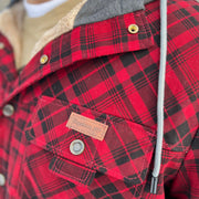 Expedition Trading Hooded Plaid Jacket