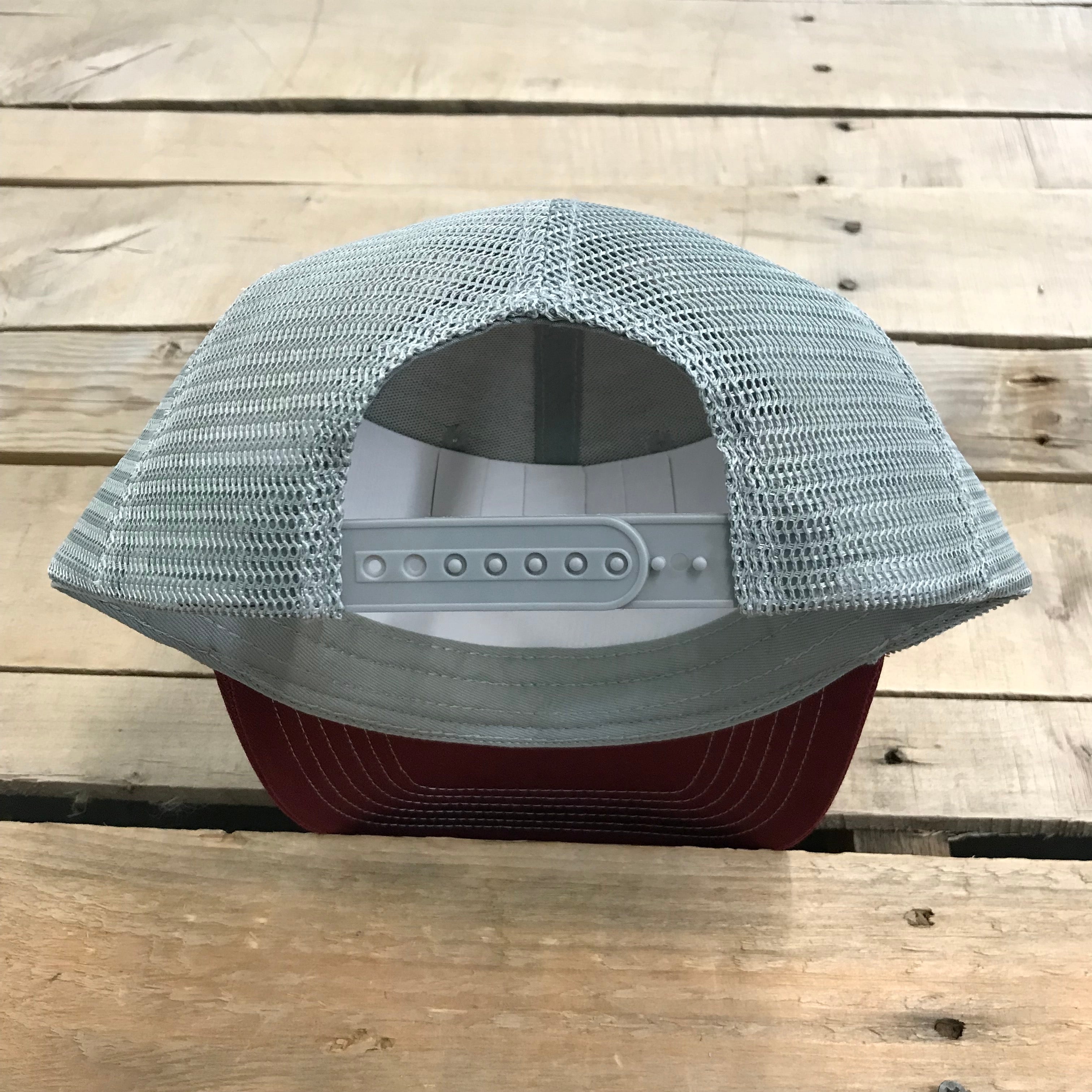 Crossed Arrow Leather Patch - Trucker Hat – Alaska Chicks Co