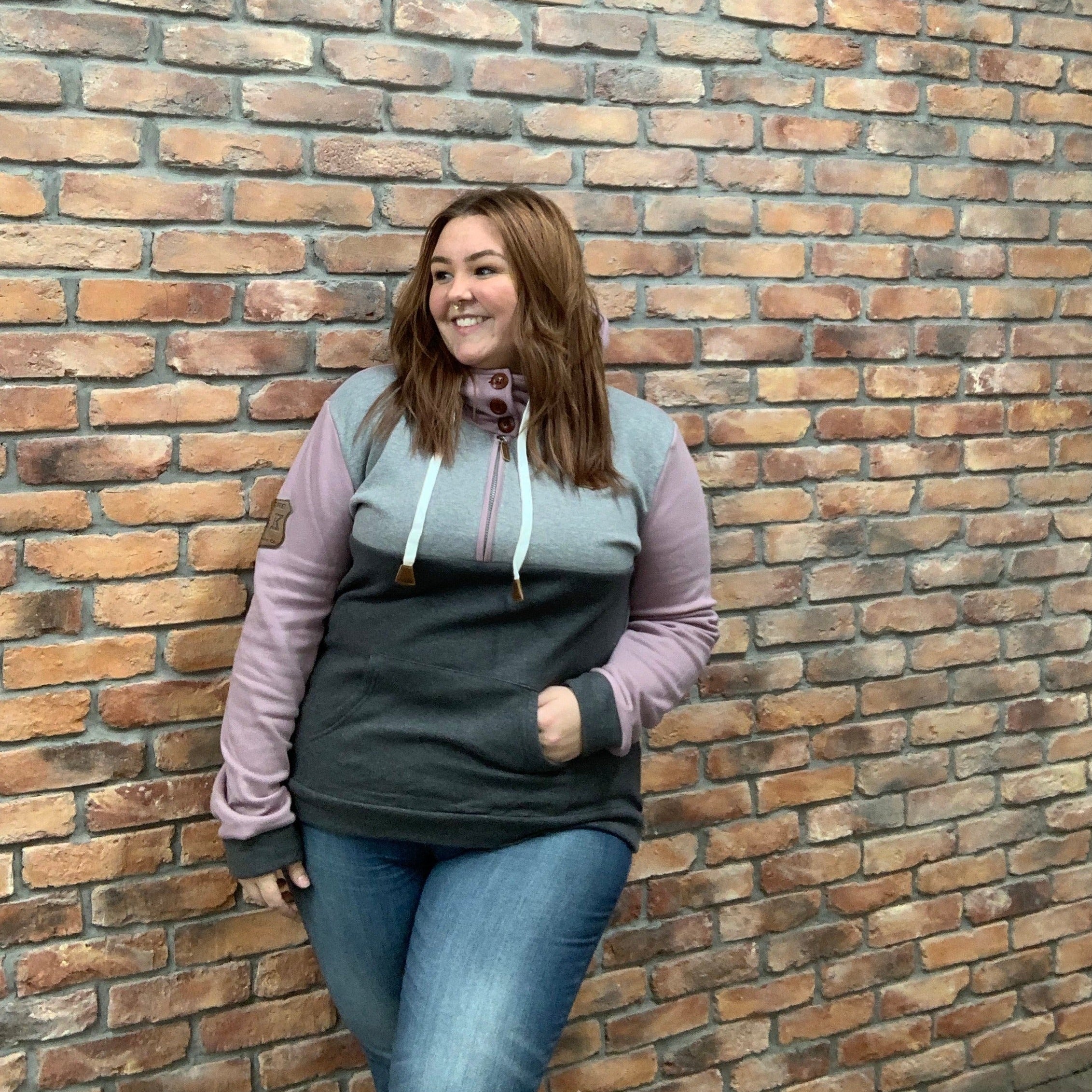 Split 1/2 Zip Hoodie – Alaska Chicks Co