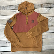 Split Quilted Hoodie- 2XL only