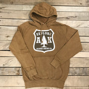 Explore AK Patch Hoodie- Clearance - 2XL only!